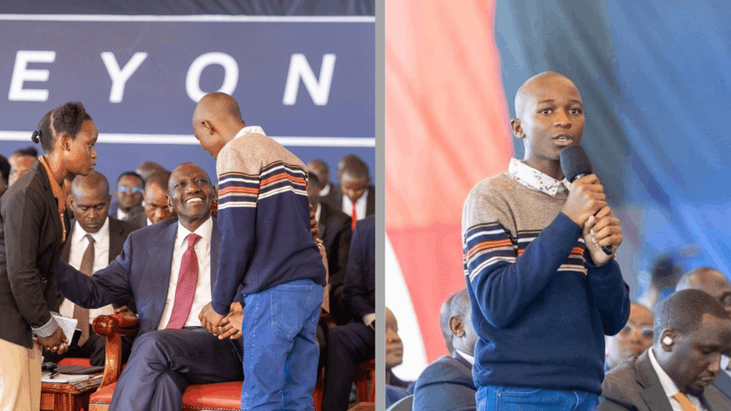 Public View: Child advocate Blessed Barack Juma,15, Concern on Child Participation in  Kenya’s Upcoming Election.