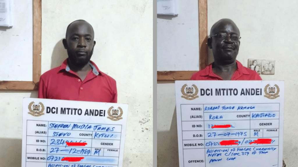 DCI Arrests 4 with 4 Million Fake Money