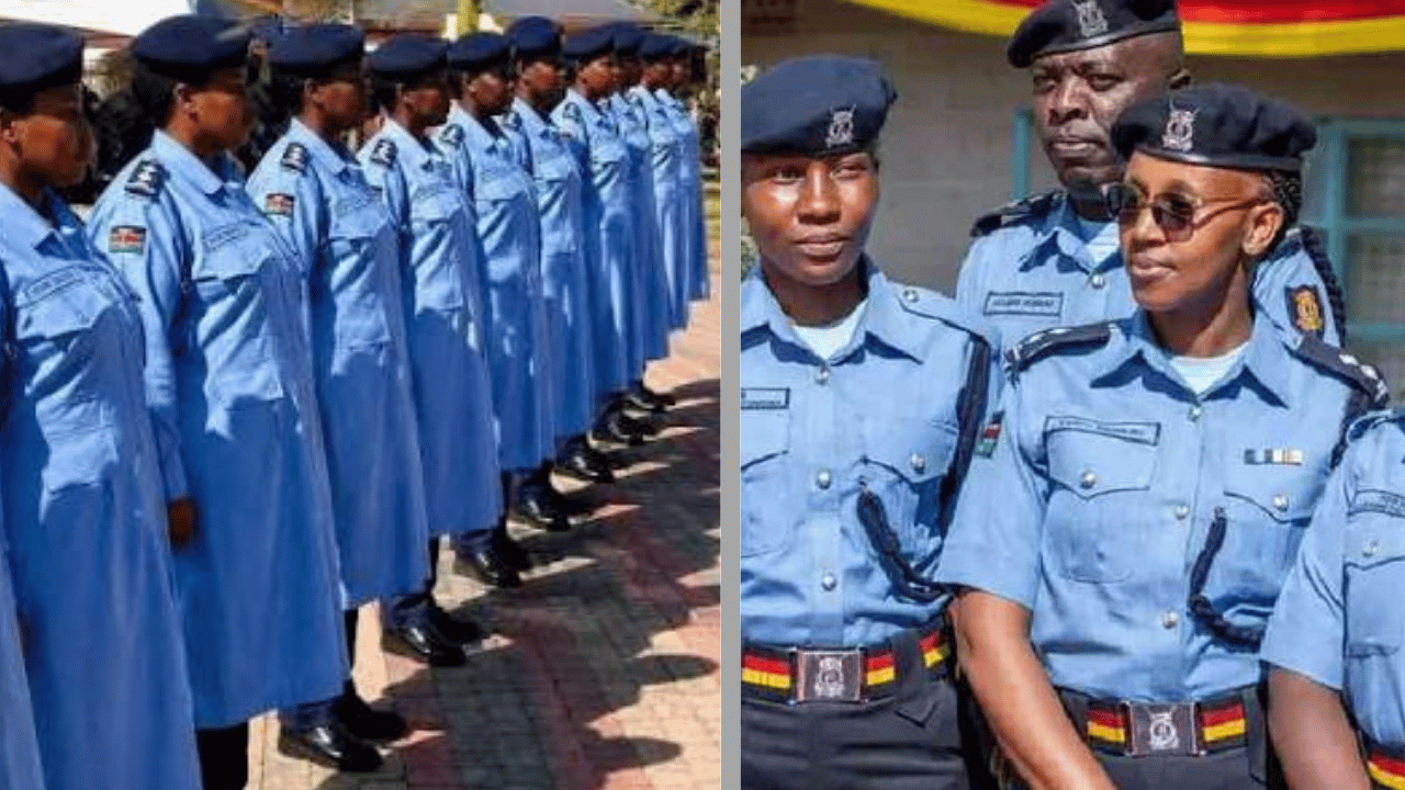 IG Douglas Kanja Dons Kenya Police New Uniform