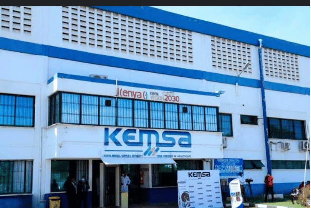 The Kenya Medical Supplies Authority (KEMSA) headquarters in Nairobi.