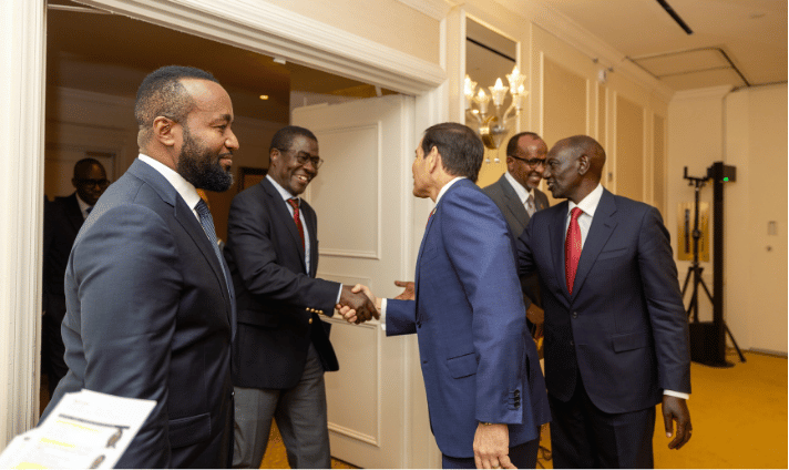 CS Hassan Joho and Kenyan delegates attending official meetings in the US amid public critiques from Sifuna and Geoffrey Mosiria.