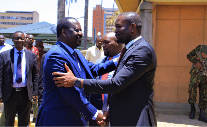 Sifuna Defies CBD Ban to Lead Massive Political Rally in Nairobi