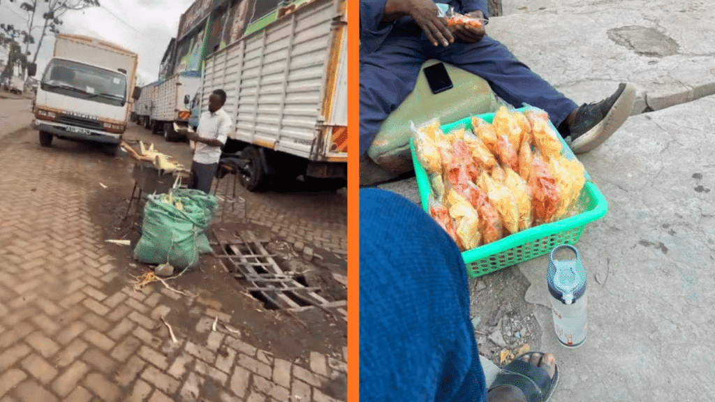 Foreign Nationals Operating Small Businesses and Selling Goods in Nairobi, Kenya.