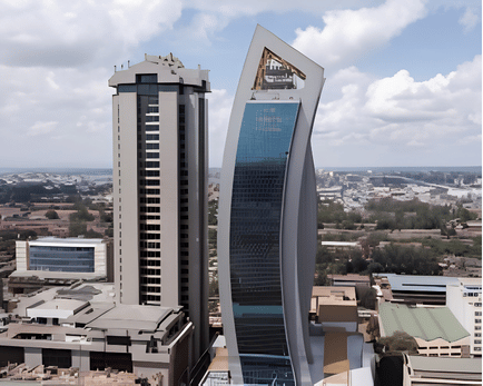 Central Bank of Kenya CBK headquarters overseeing digital loan app licensing and CRB regulations in Nairobi