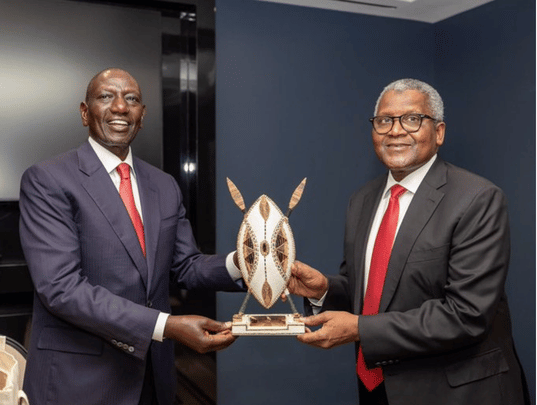 Ruto Secures Ksh 2.2 trillion Landmark Deal with Dangote in New York