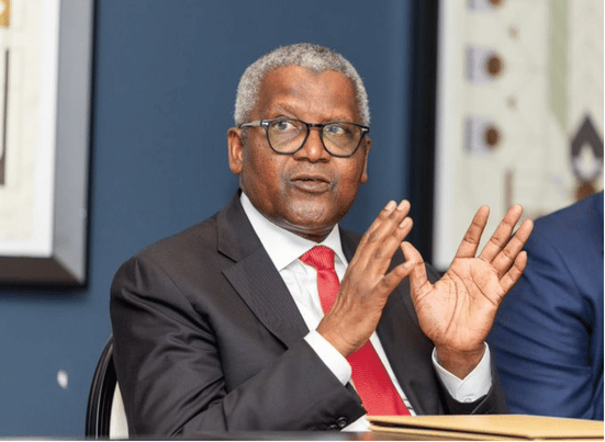 Ruto Secures Ksh 2.2 trillion Landmark Deal with Dangote
