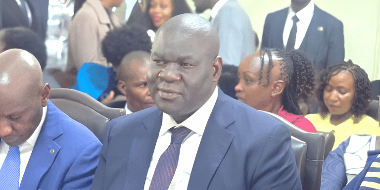 Independent Policing Oversight Authority (IPOA) Chairperson Dr. Duncan Ojwang' Oburu attending an official function.