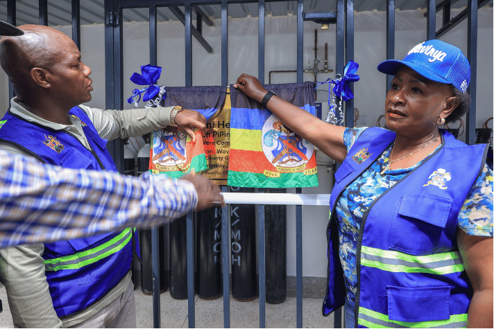 Governor Wavinya Upgrades Level 3 Hospital with Bedside Oxygen in Machakos